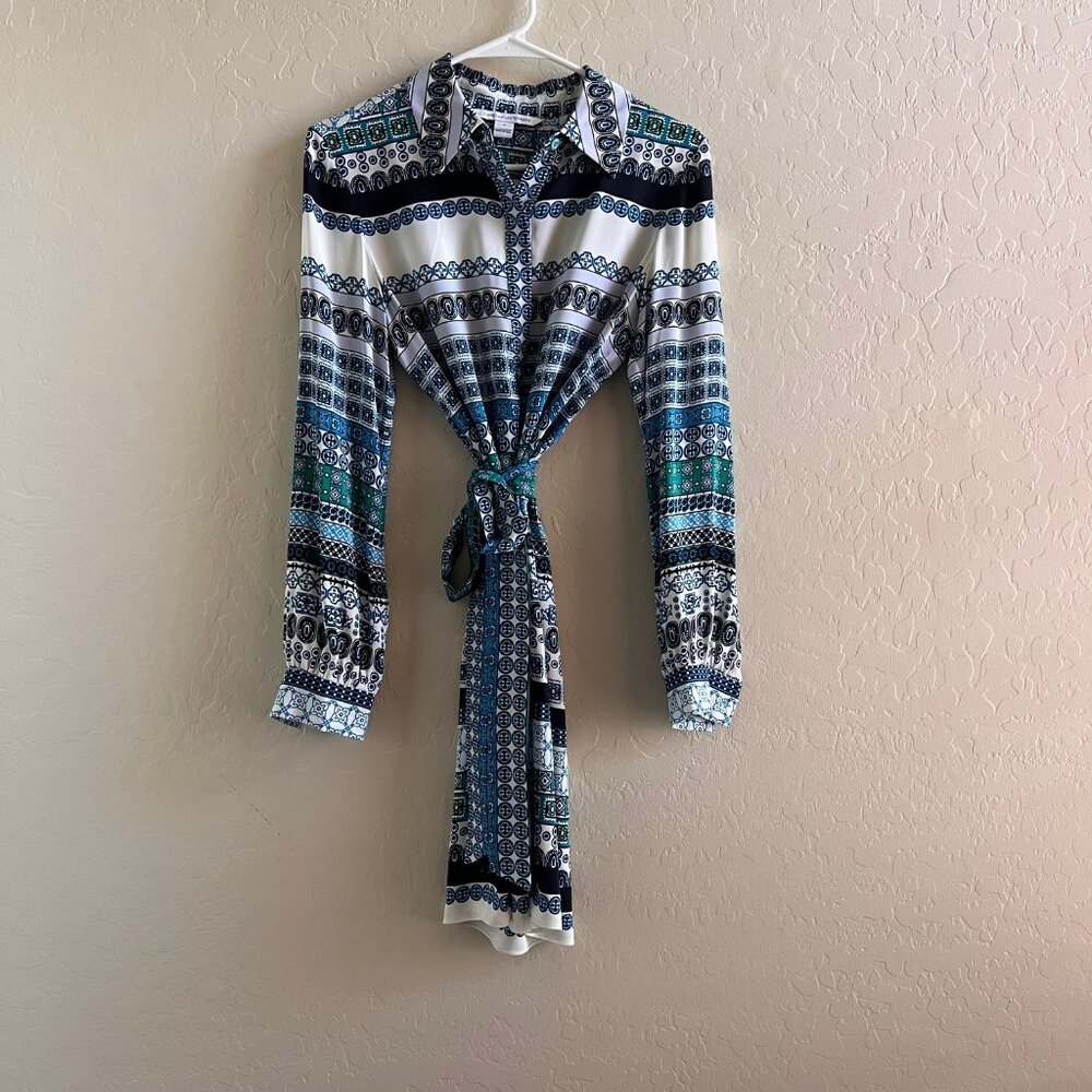 Diane Von Furstenberg Silk Shirt Dress